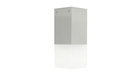 Oprawa sufitowa Cube CB-S AL, E27 max 20W, kolor srebrny, 0438621-51563