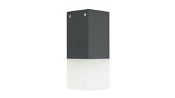 Oprawa sufitowa Cube CB-S DG, E27 max 20W, kolor antracyt, 0438621-51538