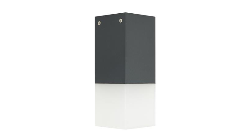Oprawa sufitowa Cube CB-S DG, E27 max 20W, kolor antracyt, 0438621-51538 Oprawa sufitowa Cube CB-S DG, E27 max 20W, kolor antracyt, 0438621-51538