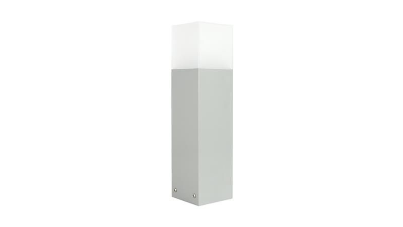 Oprawa oświetleniowa zewnętrzna, stojąca Cube Max CB-MAX 400 AL, E27 max 20W, kolor srebrny, 0438621-51561