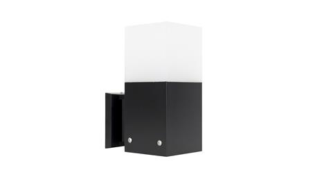 Kinkiet zewnętrzny Cube Max CB-MAX K BL, E27 max 20W, kolor czarny, 0438621-51622
