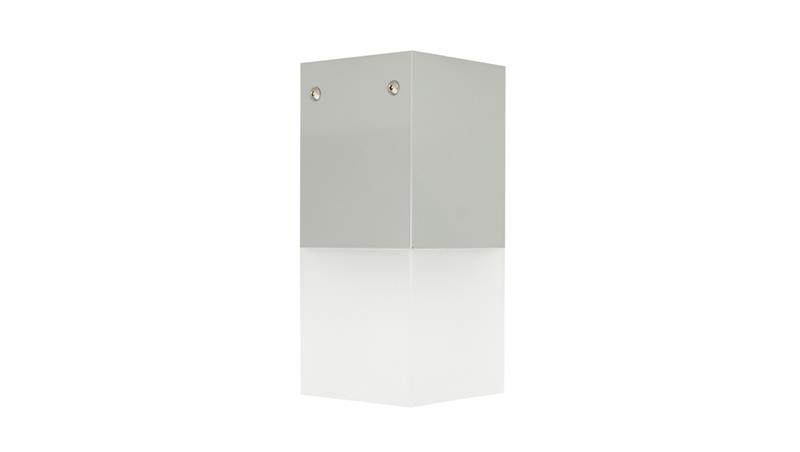 Oprawa sufitowa Cube Max CB-MAX S AL, E27 max 20W, kolor srebrny, 0438621-51594