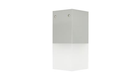 Oprawa sufitowa Cube Max CB-MAX S AL, E27 max 20W, kolor srebrny, 0438621-51594
