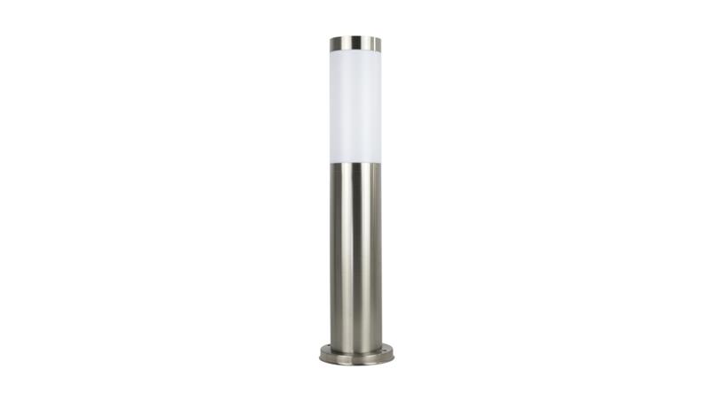 Oprawa oświetleniowa zewnętrzna, stojąca Inox ST 022-450, E27 max 40W, kolor srebrny, 0438621-51580