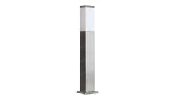 Oprawa oświetleniowa zewnętrzna, stojąca Inox Kwadratowa SS802-650, E27 max 40W, kolor srebrny, 0438621-51583