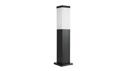 Oprawa oświetleniowa zewnętrzna, stojąca Inox Kwadratowa SS802-450 BL, E27 max 40W, kolor czarny, 0438621-51387