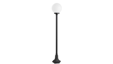 Oprawa oświetleniowa zewnętrzna, stojąca Kule Classic K 5002/1/KP 200 OP, E27 max 60W, kolor czarny, klosz biały 0438621-51614