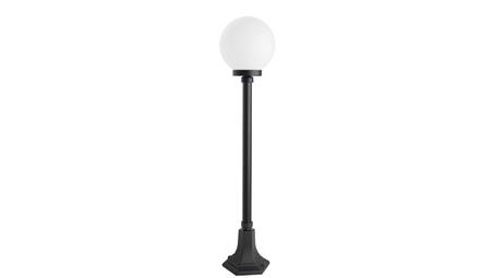 Oprawa oświetleniowa zewnętrzna, stojąca Kule Classic K 5002/2/KP 200 OP, E27 max 60W, kolor czarny, klosz biały 0438621-51599