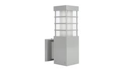 Kinkiet zewnętrzny RADO II K AL, E27 max 18W, kolor srebrny 0438621-51645