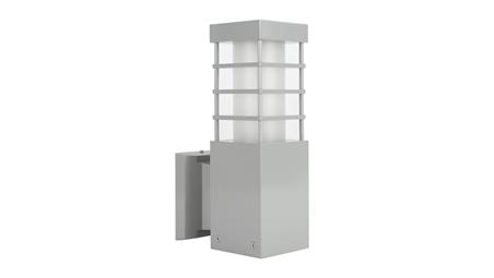 Kinkiet zewnętrzny RADO II K AL, E27 max 18W, kolor srebrny 0438621-51645