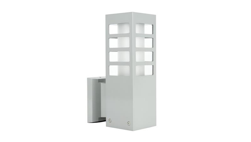 Kinkiet zewnętrzny RADO III K AL, E27 max 18W, kolor srebrny 0438621-51648