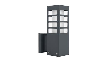 Kinkiet zewnętrzny RADO III K DG, E27 max 18W, kolor antracyt 0438621-51652