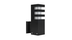 Kinkiet zewnętrzny RADO K BL, E27 max 18W, kolor czarny 0438621-51657