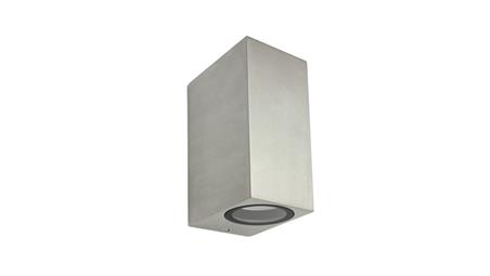 Oprawa elewacyjna Mini 5002 BR GU10 max 35W kolor srebrny 0438621-51660
