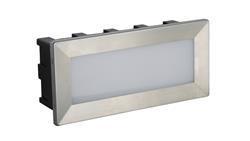 Oprawa do zabudowy w elewacji Mur Led Inox C 04 LED 3,5W, 3000K 0438621-51707