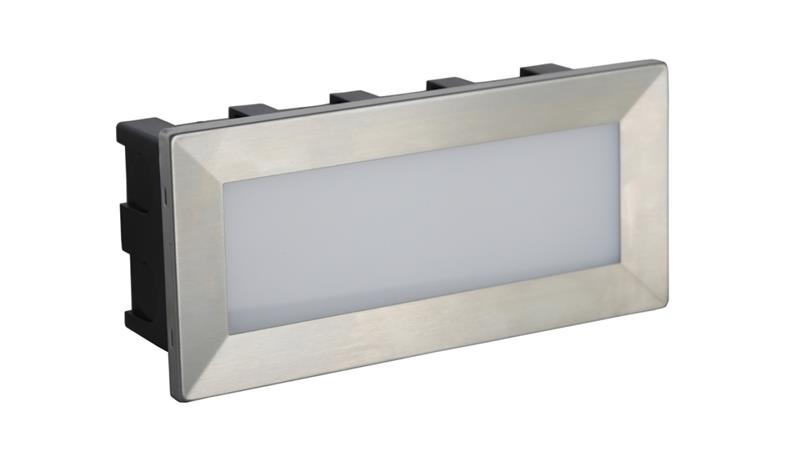 Oprawa do zabudowy w elewacji Mur Led Inox C 04 LED 3,5W, 3000K 0438621-51707 Oprawa do zabudowy w elewacji Mur Led Inox C 04 LED 3,5W, 3000K 0438621-51707