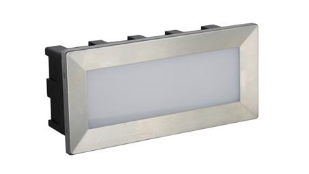 Oprawa do zabudowy w elewacji Mur Led Inox C 04 LED 3,5W, 3000K 0438621-51707