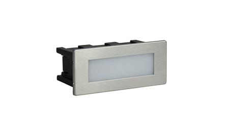 Oprawa do zabudowy w elewacji Mur Led Inox E 04 LED 1,5W, 3000K 0438621-51664
