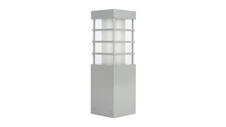 Oprawa oświetleniowa zewnętrzna, stojąca RADO II 3 AL, E27 max 18W, kolor srebrny 0438621-51706