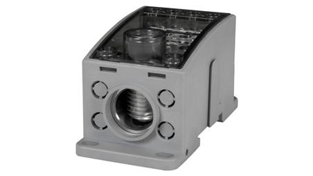 Blok LKN 400A (1x185/4x16 - 2x35,1x25,4x16,4x10) - szary AL/CU F2_0344-64578