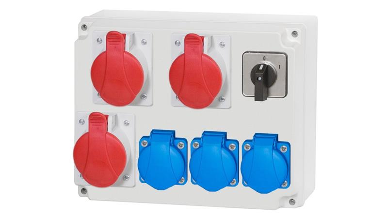 Rozdzielnica R-310 3x32A 5p, 3x230V, 0/1 F3_0346-66459 Rozdzielnica R-310 3x32A 5p, 3x230V, 0/1 F3_0346-66459