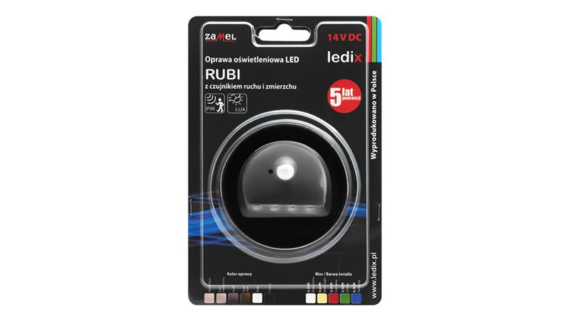 Oprawa schodowa LED Rubi PT 14V DC regulowany czujnik CZN biała zimna LED10921661-62788 Oprawa schodowa LED Rubi PT 14V DC regulowany czujnik CZN biała zimna LED10921661-62788