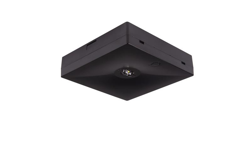 Oprawa awaryjna natynkowa STARLET QUAD LED SO 150 A 1H MT IP20 BLK / INLEWA 92996-57114