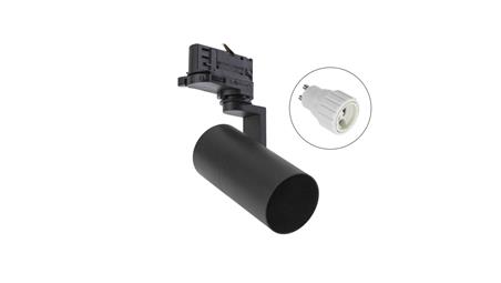 Oprawa na szynoprzewód Madara Mini II GU10 3F 250V IP20 56,5x121x172mm Czarny-61269