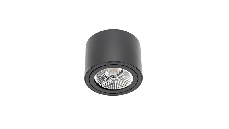 Chloe AR111 natynkowa GU10 250V IP20 139x100mm czarny okrągła ruchoma-56274 Chloe AR111 natynkowa GU10 250V IP20 139x100mm czarny okrągła ruchoma-56274
