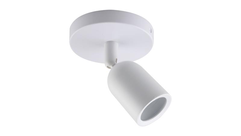 Solis spot GU10 baza 230V IP20 120x 145mm biały-56279 Solis spot GU10 baza 230V IP20 120x 145mm biały-56279