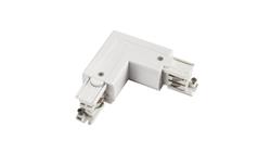 SPS 2 łącznik L prawy, biały spectrum L-R-56480