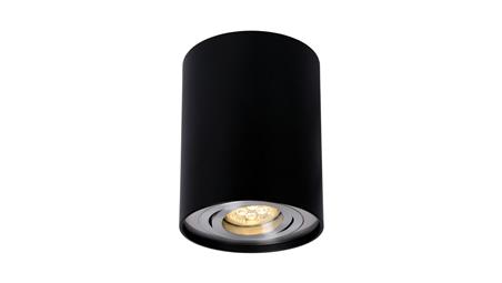 Chloe GU10 natynkowa GU10 250V IP20 95x123mm czarny okrągła ruchoma-56288