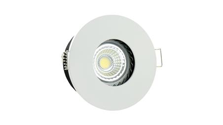 Fiale IV GU10 oczko 250V IP65 biały, okrągła-56289