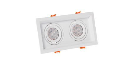MDD Mini Due GU10 x2 250V IP20 110x210x40mm biały-56291