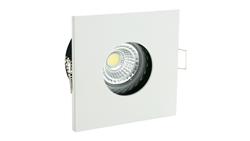 Fiale IV GU10 oczko 250V IP65 84x84x35mm biały kwadrat-56293