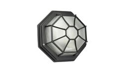 Plafoniera zewnętrzna Retro Classic K 3012/PSZ, E27 max 60W, kolor czarny 0438621-51724