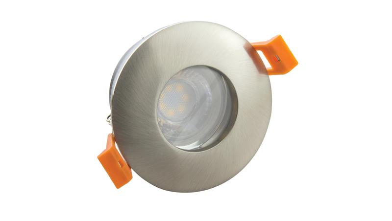 Fiale IV GU10 oczko 250V IP65 fi84x52mm srebrny okrągła-56285