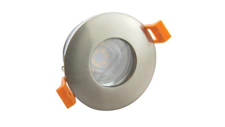 Fiale IV GU10 oczko 250V IP65 fi84x52mm srebrny okrągła-56285