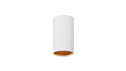 Chloe GU10 natynkowa 250V IP20 70x128mm biały, złoty tuba nieruchoma-56290