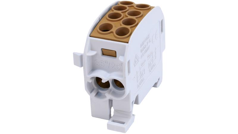 SCB 35-Cu Blok rozdzielczy - odgałęźny Cu 80210 SIMBLOCK brązowy 81504015-64356 SCB 35-Cu Blok rozdzielczy - odgałęźny Cu 80210 SIMBLOCK brązowy 81504015-64356