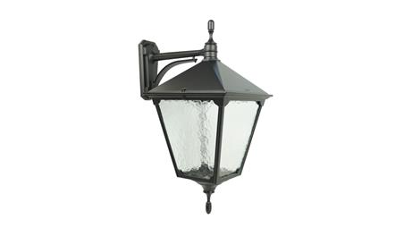 Kinkiet zewnętrzny Retro Kwadratowe K 3012/1/BD KW, E27 max 100W kolor czarny 0438621-51406