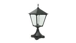 Oprawa oświetleniowa zewnętrzna, stojąca Retro Kwadratowe K 4011/1/BD KW, E27 max 100W kolor czarny 0438621-51729