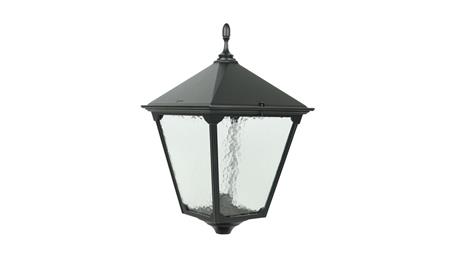 ?Oprawa oświetleniowa parkowa, uliczna Retro Kwadratowe OGMWN 1 BD KW, E27 max 100W, kolor czarny 0438621-50343