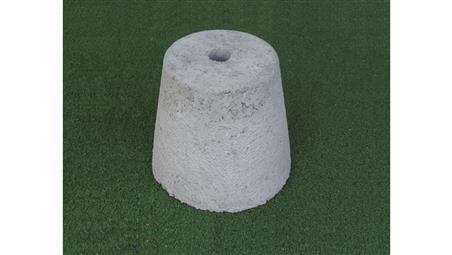 Fundament Mini_wysokość: 18 cm, średnica górna: 16 cm, średnica dolna: 20 cm, waga: 9 kg_0438621-49228