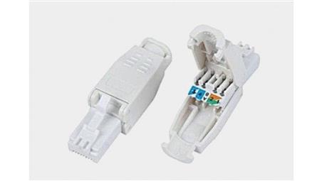 Wtyk modularny RJ-45 8p8c kat.6 beznarzędziowy typu 2, T2-33706