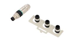 Złącze M8 męskie proste 4pin 32V 21021511405-33048