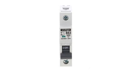 WYŁĄCZNIK NADPRĄDOWY 4,5KA 1P B 63A SCHELINGER A02-G7-1P-B63-17981