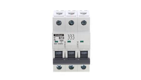 WYŁĄCZNIK NADPRĄDOWY 4,5KA 3P B 10A SCHELINGER A02-G7-3P-B10-17329