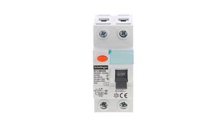 WYŁĄCZNIK RÓŻNICOWOPRĄDOWY AC 2P 40A 30mA SCHELINGER A03-K7-2-40-030-20750