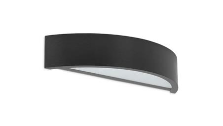 Kinkiet drewniany WOODY WL czarny WL/CZ-59550